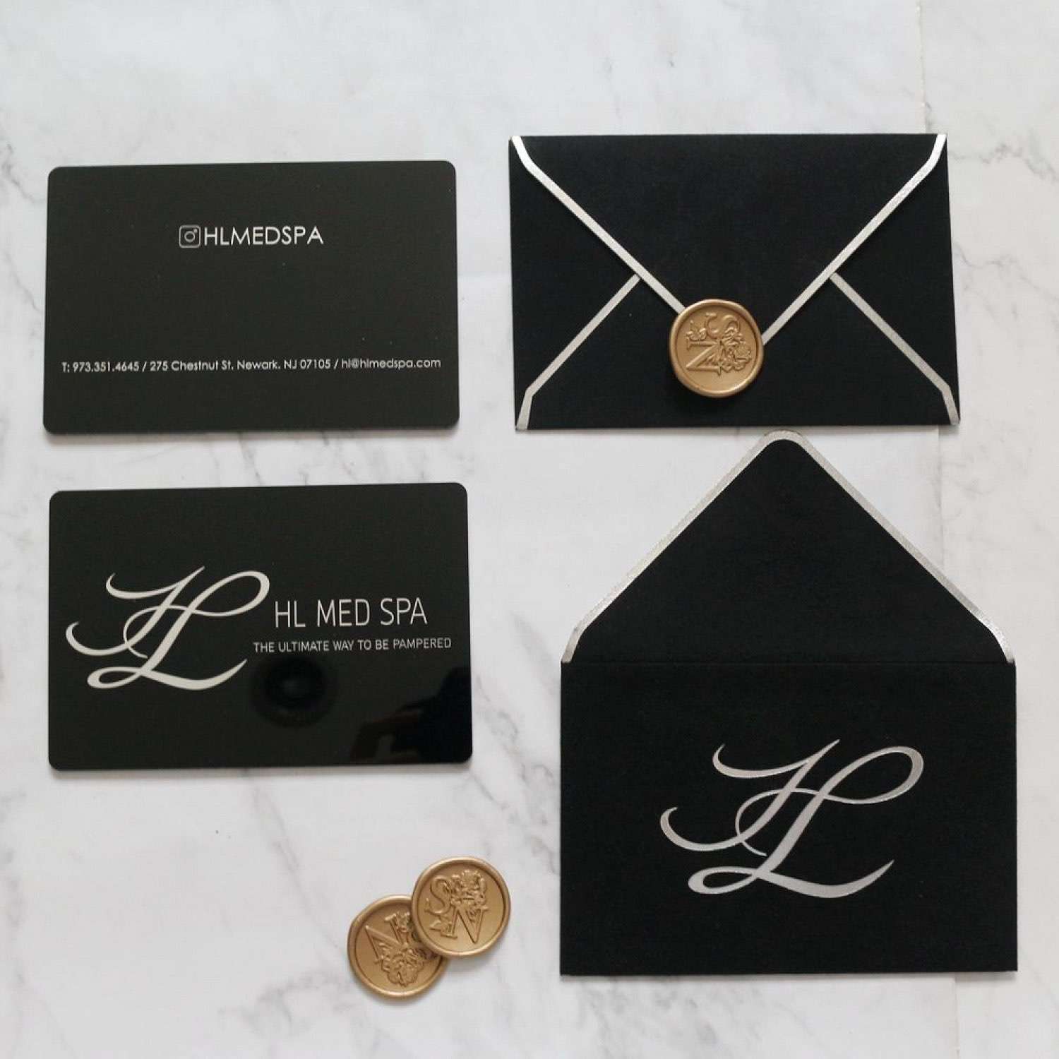 Black Acrylic Invitation Card Greeting Card Slap-up Business Invitation